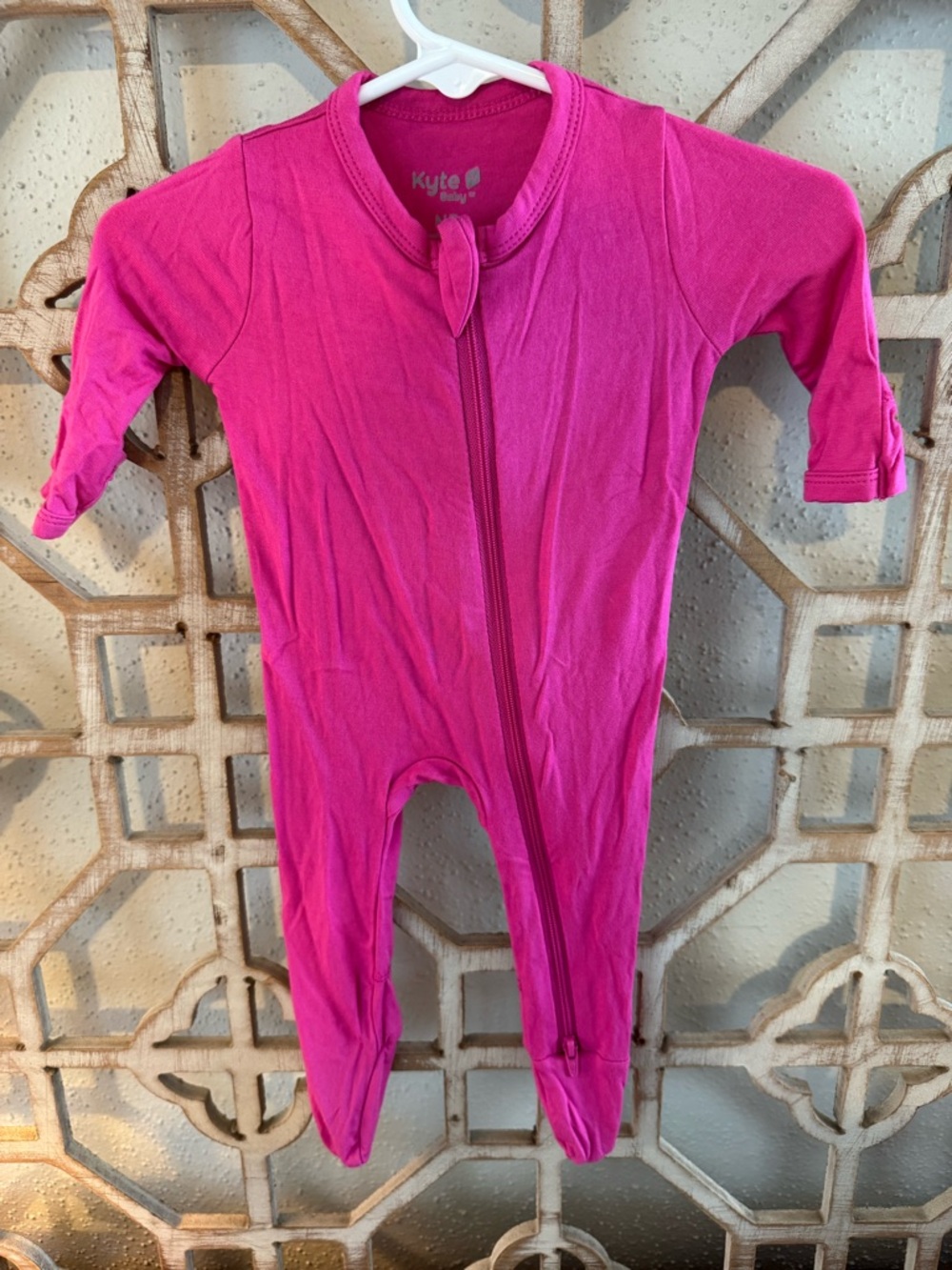 Kyte Baby Hot Pink Footed Zipper Sleeper
